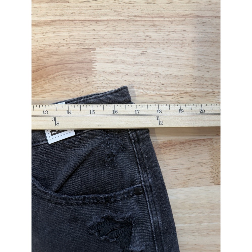 Judy Blue 90's Straight Jeans Women's 15/32 High Waist Rigid Front Stretch Back - Picture 8 of 11
